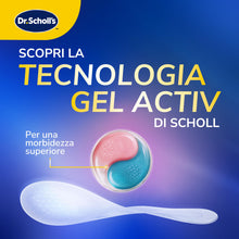 Carica l'immagine nel visualizzatore di Gallery, Scholl Gel Activ Solette Donna per Scarpe Aperte, 1 Paio, transparente, 1 unita