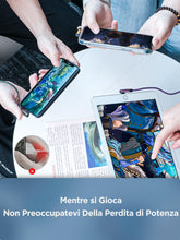 Carica l'immagine nel visualizzatore di Gallery, Cavo iPhone [2 Metri 3Pezzi] Filo Caricatore iPhone Carica Rapida Cavo Lightning USB Angolo Retto Certificato MFi Lungo 