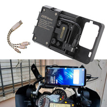 Carica l'immagine nel visualizzatore di Gallery, supporto cellulare per bmw moto, supporto navigatore moto accessori con doppia USB per BMW R1200GS LC&amp;Adventure S1000XR/