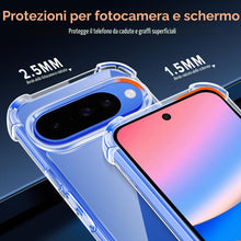 Carica l'immagine nel visualizzatore di Gallery, iVoler Cover Trasparente Anti Ingiallimento per Google Pixel 10/9 / Pixel 10 Pro/Pixel 9 Pro, [Antiurto di Grado Militar