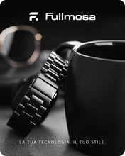 Carica l'immagine nel visualizzatore di Gallery, Fullmosa Cinturino Acciaio per Apple Watch 44mm 46mm 49mm 45mm 40mm 42mm