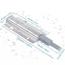 Carica l'immagine nel visualizzatore di Gallery, Push Pull per Ante Jiayi 2 Pezzi Apertura a Pressione Ante Chiusura Magnetico Pressione Home Push to Open Custodia in Al