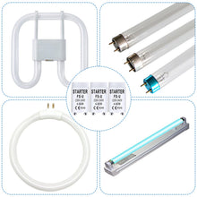 Carica l'immagine nel visualizzatore di Gallery, 12 Pezzi FS-U Starter per Tubi Fluorescenti 4-80W 220-240V Starter Neon