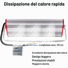 Carica l'immagine nel visualizzatore di Gallery, CREATESTAR Faretto Led da Esterno 20000LM 200W, Faretti Led Esterni 6500K luce bianca fredda, 1 Pezzi IP66 Impermeabile 