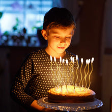 Carica l'immagine nel visualizzatore di Gallery, 24 Candele Torta Compleanno Spirale Champagne