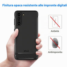 Carica l'immagine nel visualizzatore di Gallery, JETech Cover Slim per Samsung Galaxy S21, Nero