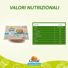Carica l'immagine nel visualizzatore di Gallery, CÉRÉAL PAN CAMPAGNOLO INTEGRALE, Pane senza glutine e lattosio, Con lievito madre, A base di farina di grano saraceno in
