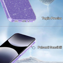 Carica l'immagine nel visualizzatore di Gallery, Cover Compatibile con Xiaomi Redmi Note 14 Pro 5G/ Redmi Note 14 Pro Plus 5G/ Poco X7 5G (Non per 4G), Glitter e Antimpr