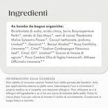 Carica l'immagine nel visualizzatore di Gallery, Satin Naturel 4 Bombe da Bagno Bio di Lusso