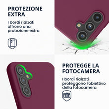 Carica l'immagine nel visualizzatore di Gallery, kwmobile Custodia Compatibile con Samsung Galaxy A54 5G Cover - Back Case per Smartphone in Silicone TPU - Protezione Go