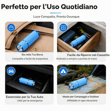 Carica l'immagine nel visualizzatore di Gallery, 4 Mini Torcia LED, Ultra Luminose Small Torce Alimentate a Batteria