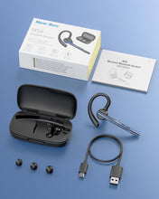 Carica l'immagine nel visualizzatore di Gallery, New Bee Auricolare Bluetooth Singolo V5.1 con 72 Ore di Conversazione
