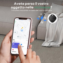 Carica l'immagine nel visualizzatore di Gallery, ATUVOS Air Tag Smart Tracker 4 pezzi Nero, Bluetooth Trova oggetti Compatibile con Apple Dov'è (solo iOS, Android non su