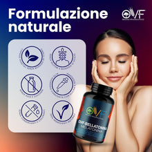Carica l'immagine nel visualizzatore di Gallery, OVF Melatonina per Dormire Bene Senza Risvegli 180 Capsule 6 Mesi di Scorta con Zinco, Selenio, Adenosina e Glicina Inte