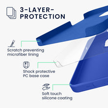 Carica l'immagine nel visualizzatore di Gallery, kwmobile Cover per iPhone 17 Custodia - Back Case per Smartphone in Silicone TPU - Protezione Gommata - blu baltico