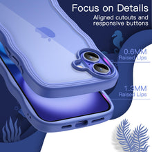 Carica l'immagine nel visualizzatore di Gallery, JETech Cover Ondulata per iPhone 16, Blu Oltremare