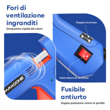 Carica l'immagine nel visualizzatore di Gallery, Pistola Colla a Caldo Colla a Caldo - 20W Mini Pistola a Caldo