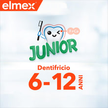 Carica l'immagine nel visualizzatore di Gallery, Elmex - Dentifricio Junior 75ml (Consegna in 48 Ore), Dentifricio per i Denti Permanenti dei bambini, Protezione contro 