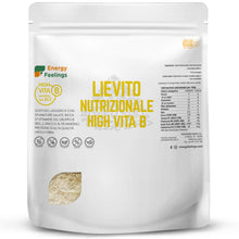 Carica l'immagine nel visualizzatore di Gallery, Energy Feelings Lievito Alimentare Nutrizionale in Scaglie 1Kg, Lievito con Vitamina B12, 51% Proteine, Integratore in F