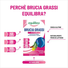Carica l'immagine nel visualizzatore di Gallery, Equilibra Integratori Alimentari, Perdita di Peso Bruciagrassi, Integratore per l'Equilibrio del Peso Corporeo, Azione T