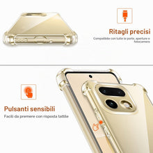 Carica l'immagine nel visualizzatore di Gallery, iVoler Cover per Realme 16 PRO+ 5G / Realme 16 PRO Plus 5G, Custodia Antiurto Anti-Graffio Trasparente per Assorbimento 