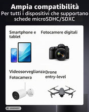Carica l'immagine nel visualizzatore di Gallery, Intenso 5 schede di memoria MicroSDHC Premium da 8 GB, classe 10