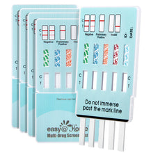 Carica l'immagine nel visualizzatore di Gallery, easy@Home 5 Test Antidroga Urine, 5 Droghe THC COC OPI AMP BZO