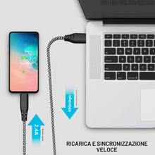 Carica l'immagine nel visualizzatore di Gallery, 15W Caricabatterie Ricarica Rapida Caricatore USB per Samsung A51 A71 S21 Plus Ultra A52 A72 5G A50 A20E A30S M20 M30S,X