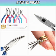 Carica l'immagine nel visualizzatore di Gallery, 5 pinze per la creazione di gioielli
