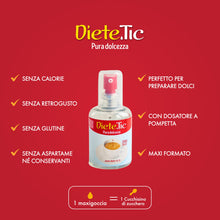 Carica l'immagine nel visualizzatore di Gallery, Diete.Tic, Dolcificante Liquido Zero Calorie, Formato Spray 100 ml (1 MAXI Goccia=1 Cucchiaino di Zucchero), Senza Gluti