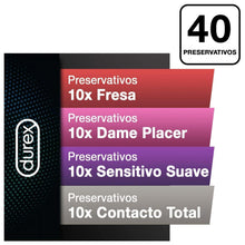 Carica l'immagine nel visualizzatore di Gallery, Durex Fun Explosion Mix di Preservativi Sottili, con Rilievi e Nervature e Aromatizzati - 40 Profilattici, Esclusiva Onl
