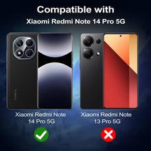 Carica l'immagine nel visualizzatore di Gallery, Kokio Vetro Temperato per Xiaomi Redmi Note 14 Pro 5G, 2 Pezzi Pellicola Protettiva + 2 Pezzi Pellicola Fotocamera Prote