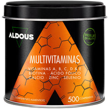 Carica l'immagine nel visualizzatore di Gallery, Multivitaminico Completo - 500 compresse - + 1 anno - Difese Immunitarie