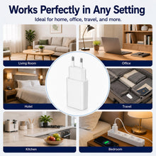 Carica l'immagine nel visualizzatore di Gallery, 2 Pezzi 10W Alimentatore USB Universale, Caricabatterie USB 5V/2A