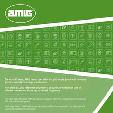 Carica l'immagine nel visualizzatore di Gallery, Amig - Rastrello - Rastrello giardino 22 denti - Resistente e funzionale - 400 mm - Acciaio - Verde