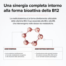 Carica l'immagine nel visualizzatore di Gallery, Vitamina B12 1000 μg Metilcobalamina – Antifatica – Vegana – 4 Mesi