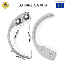 Carica l'immagine nel visualizzatore di Gallery, Dispositivo per Rimuovere le Etichette Anti Taccheggio -✮GARANZIA A VITA✮- Chiave Magnetica a Gancio Universale - Separa