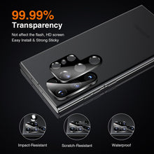 Carica l'immagine nel visualizzatore di Gallery, LK 2+2 Pezzi Pellicola Compatibile con Samsung Galaxy S23 Ultra 5G 2023, 2 Pezzi Pellicola Protettiva e 2 Fotocamera Vet