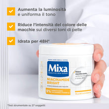 Carica l'immagine nel visualizzatore di Gallery, Mixa Crema Idratante Anti-Macchie per Pelle Secca e Spenta, 400 ml