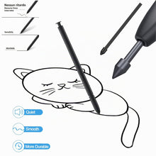Carica l'immagine nel visualizzatore di Gallery, 15 Pezzi Punte per Samsung S Pen Galaxy Tab S10 Lite/FE+ Plus/Ultra/S9/S8