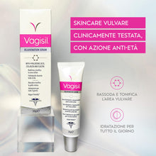 Carica l'immagine nel visualizzatore di Gallery, Vagisil Rejuvenation Serum, Siero Azione Idratante, Rimpolpante E Ringiovanente Per La Zona Vulvare, Con Acido Ialuronico, Collagene Ed Elastina, Idrata, Rassoda E Tonifica, 30 g