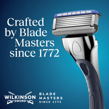 Carica l'immagine nel visualizzatore di Gallery, Wilkinson Sword Hydro 5, rasoio uomo, confezione da 4 ricariche