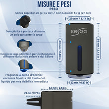 Carica l'immagine nel visualizzatore di Gallery, Profumatore Auto Ricaricabile Intelligente con 3 Fragranze da 10 ml - Deodorante Auto - Profumo Macchina (Fresh Essence 