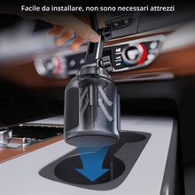 Carica l'immagine nel visualizzatore di Gallery, Cup Holder Telefono Tablet Mount per Auto, Camion, Supporto girevole a 360° e braccio regolabile, compatibile con iPad d