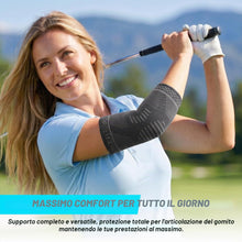Carica l'immagine nel visualizzatore di Gallery, Tutore Epicondilite Gomito, Tutore a Compressione per Gomito, Gomitiera per Epicondilite e Tendinite, Gomitiere Palestra