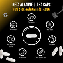 Carica l'immagine nel visualizzatore di Gallery, GEN GERMAN ELITE NUTRITION Beta Alanina Ultra Caps - 365 Capsule