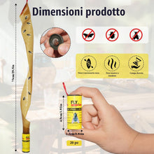Carica l'immagine nel visualizzatore di Gallery, 20 Pezzi Trappola Mosche, Carta Moschicida, Trappole per Mosche
