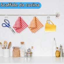 Carica l'immagine nel visualizzatore di Gallery, Realure 8 Pezzi Ganci Termoarredo Bagno, Ganci Per Termoarredo Bagno