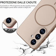 Carica l'immagine nel visualizzatore di Gallery, Cover per Samsung Galaxy S25 Compatibile con MagSafe Cachi‌
