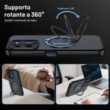 Carica l'immagine nel visualizzatore di Gallery, Lemxiee Magnetica Cover per Xiaomi Redmi 17 4G/5G Case con Supporto